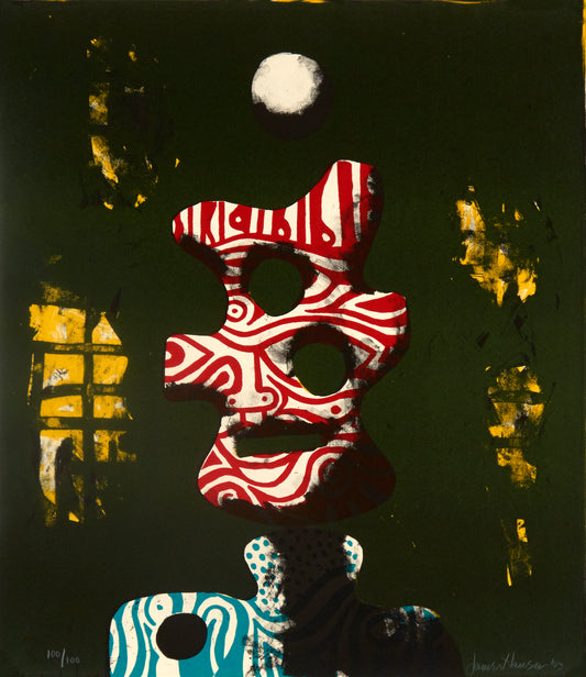 James Hansen, halloween posters, Mourlot posters,