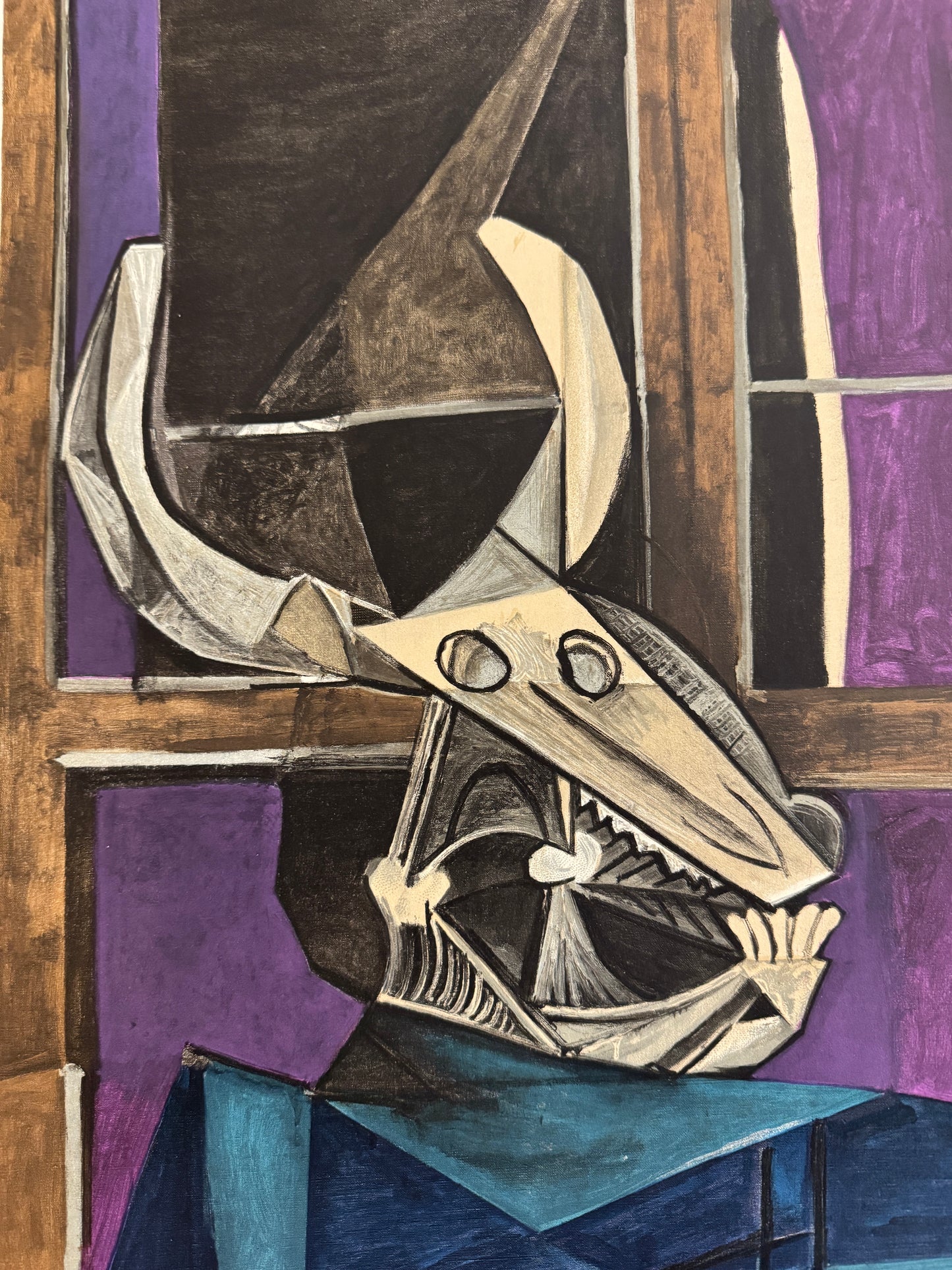 Nature Morte au Crane de Taureau - Musée Cantini (after) Pablo Picasso, 1959