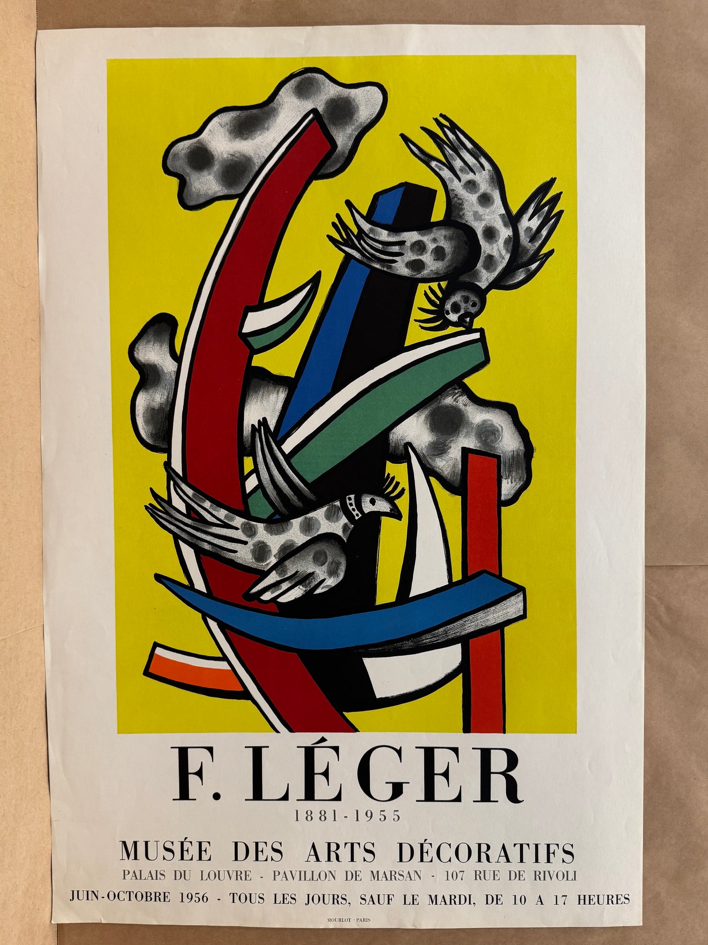 Musée des Arts Decoratifs by Fernand Leger, 1956