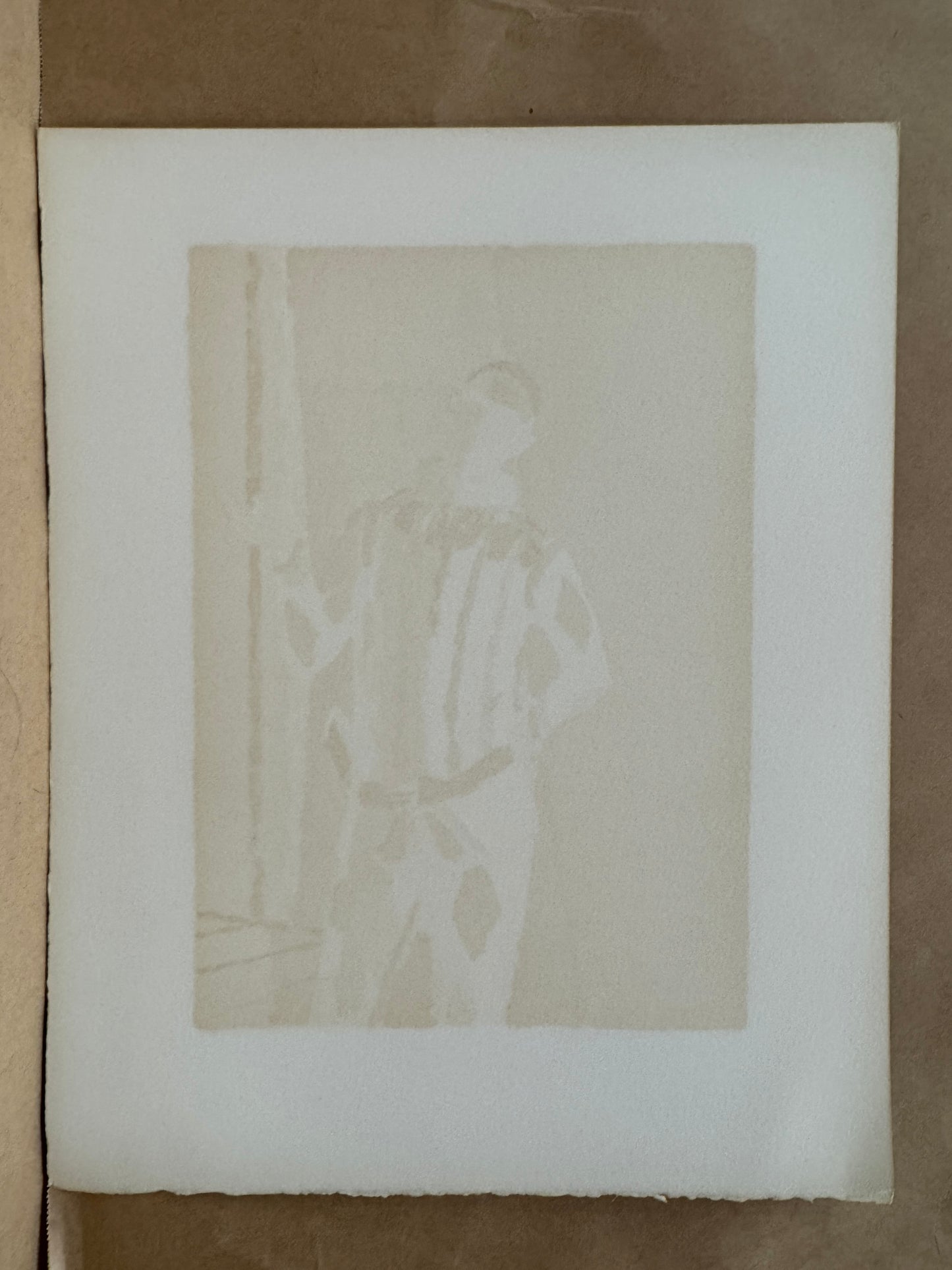 L'Arlequin, from Sourvenirs de Portraits d'Artistes, by Maurice Brianchon, 1972