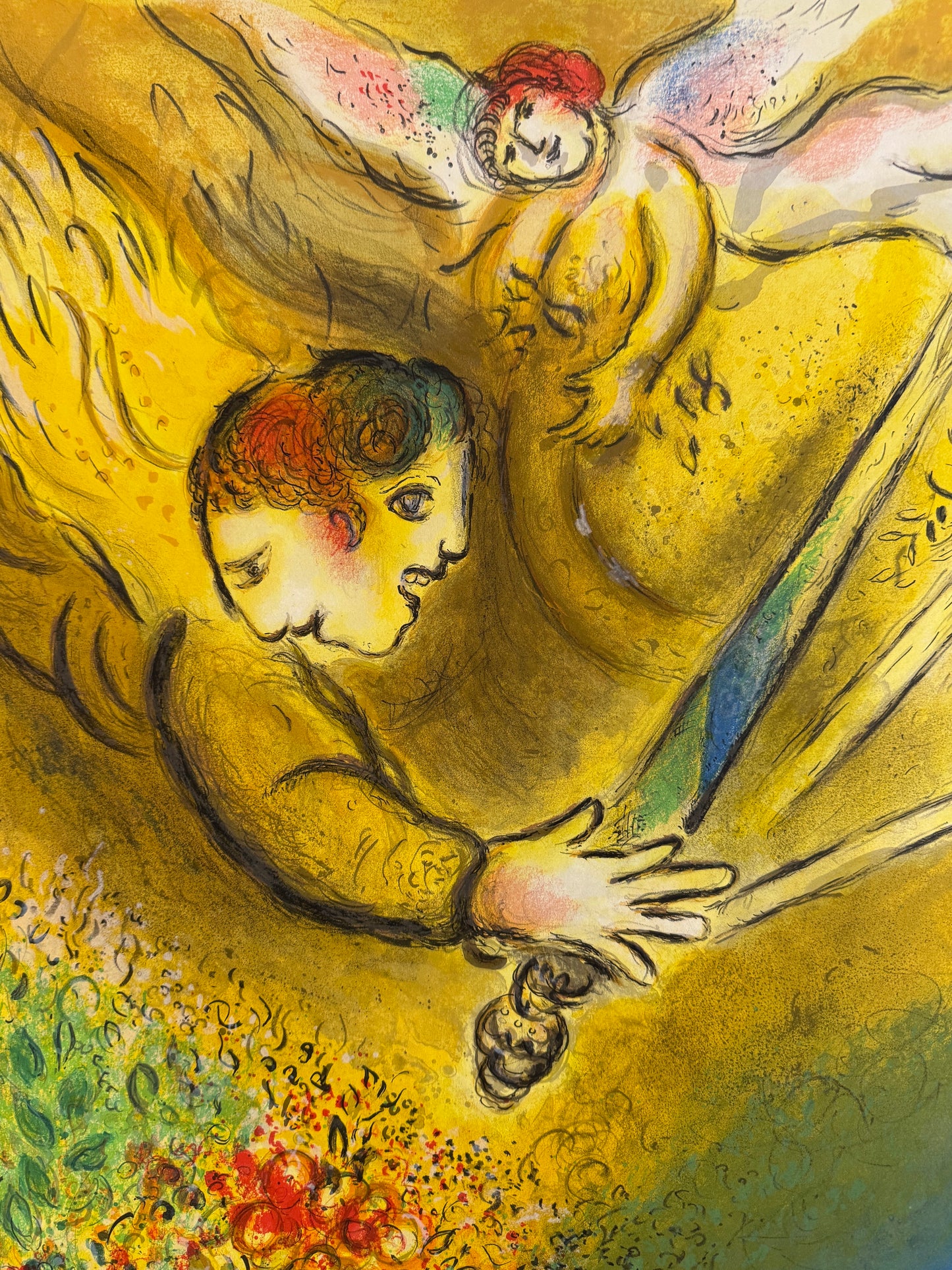 L'Ange du jugement - Message Biblique (after) Marc Chagall, 1974