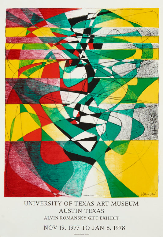 University of Texas Art Museum - Austin Texas by Stanley William Hayter, 1977