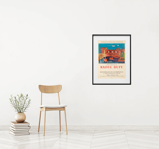 Chefs-D'Oeuvres - Bernheim-Jeune-Dauberville (after) Raoul Dufy, 1959 - Mourlot Editions - Fine_Art - Poster - Lithograph - Wall Art - Vintage - Prints - Original