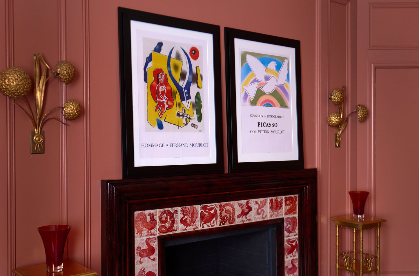 Collection Mourlot - The Rainbow Dove (after) Pablo Picasso, 1988 - Mourlot Editions - Fine_Art - Poster - Lithograph - Wall Art - Vintage - Prints - Original