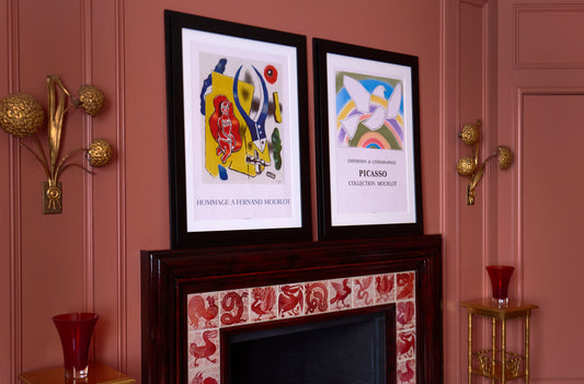 Collection Mourlot - The Rainbow Dove (after) Pablo Picasso, 1988 - Mourlot Editions - Fine_Art - Poster - Lithograph - Wall Art - Vintage - Prints - Original