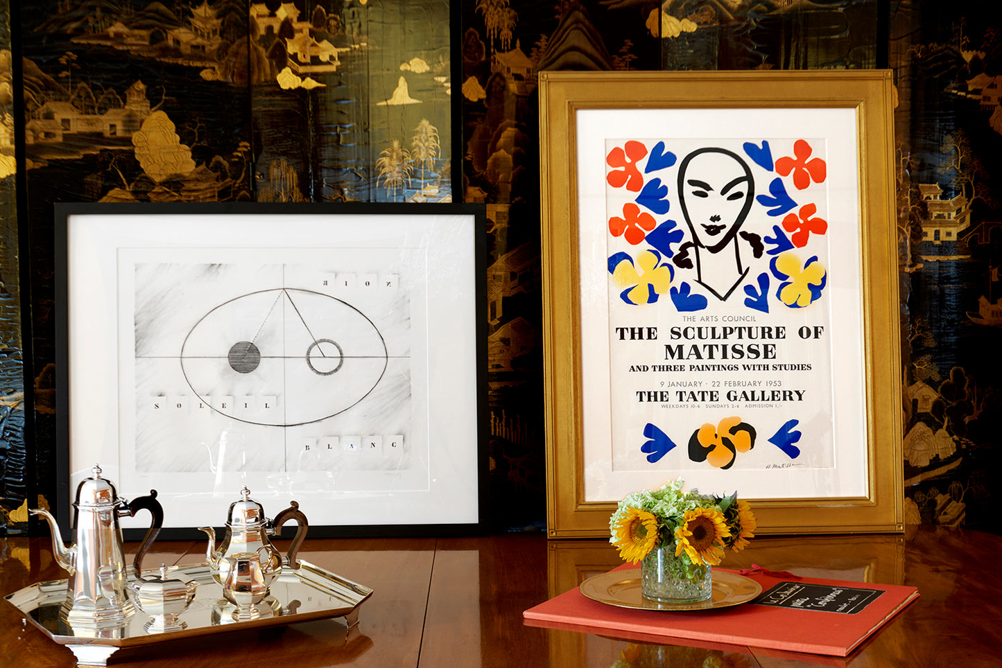 White Sun by Naomi Yang - Mourlot Editions - Fine_Art - Poster - Lithograph - Wall Art - Vintage - Prints - Original