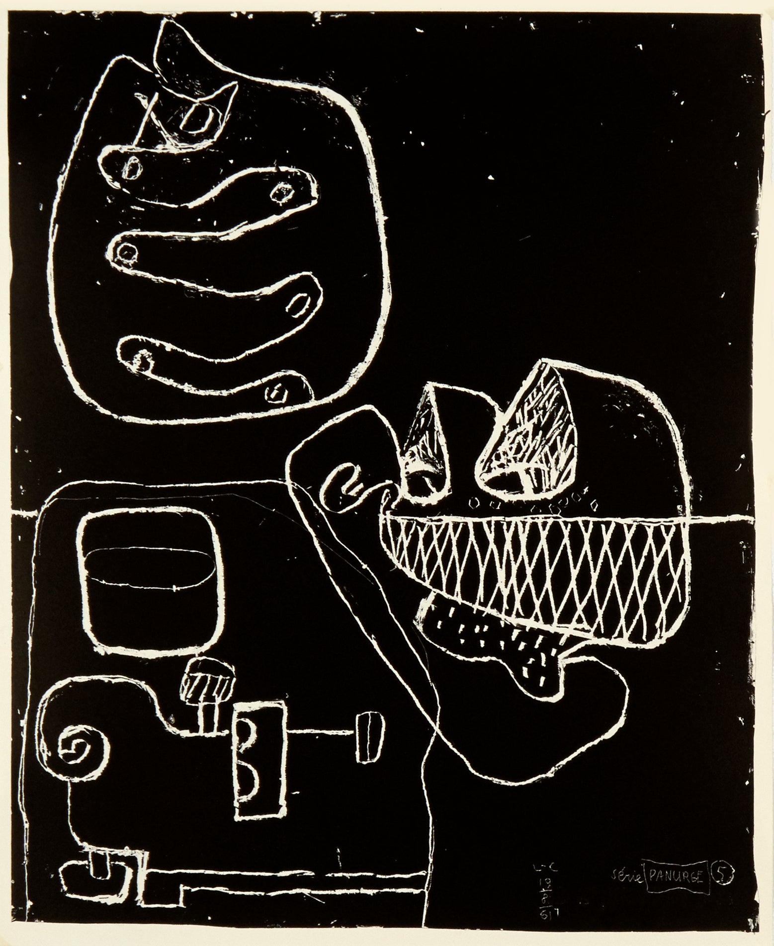 "Panurge" portfolio by Le Corbusier, 1961-62 - Mourlot Editions - Fine_Art - Poster - Lithograph - Wall Art - Vintage - Prints - Original