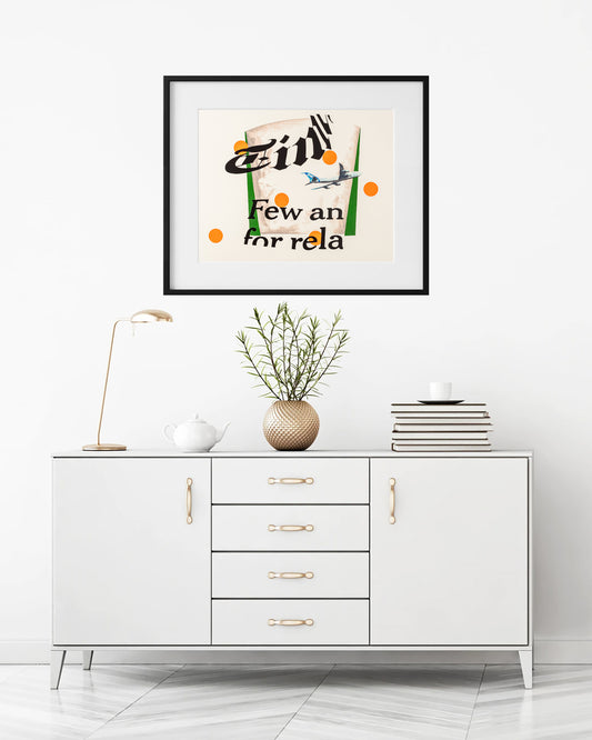 "Flight" by Sophie Matisse, 2014 - Mourlot Editions - Fine_Art - Poster - Lithograph - Wall Art - Vintage - Prints - Original