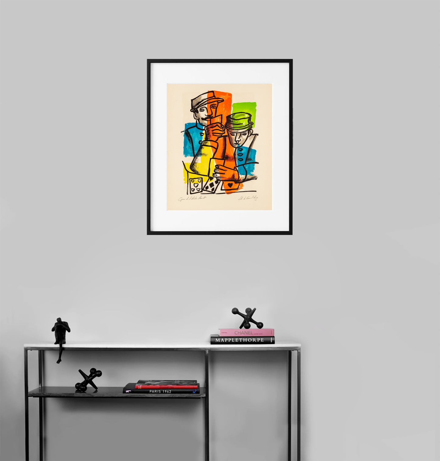 Les Soldats - "La Ville" by Fernand Leger, 1959 - Mourlot Editions - Fine_Art - Poster - Lithograph - Wall Art - Vintage - Prints - Original