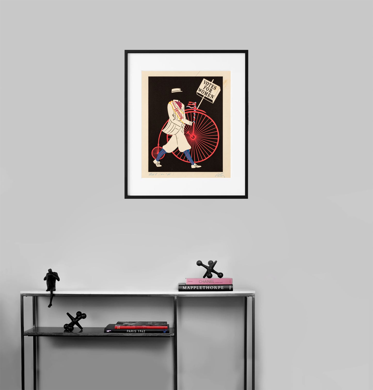 Gloster Heming - Mother of Us All portfolio by Robert Indiana, 1977 - Mourlot Editions - Fine_Art - Poster - Lithograph - Wall Art - Vintage - Prints - Original