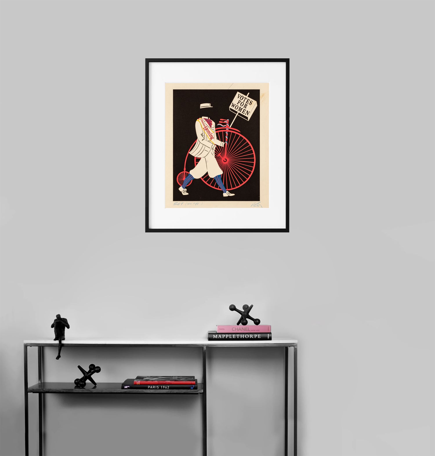 Gloster Heming - Mother of Us All portfolio by Robert Indiana, 1977 - Mourlot Editions - Fine_Art - Poster - Lithograph - Wall Art - Vintage - Prints - Original