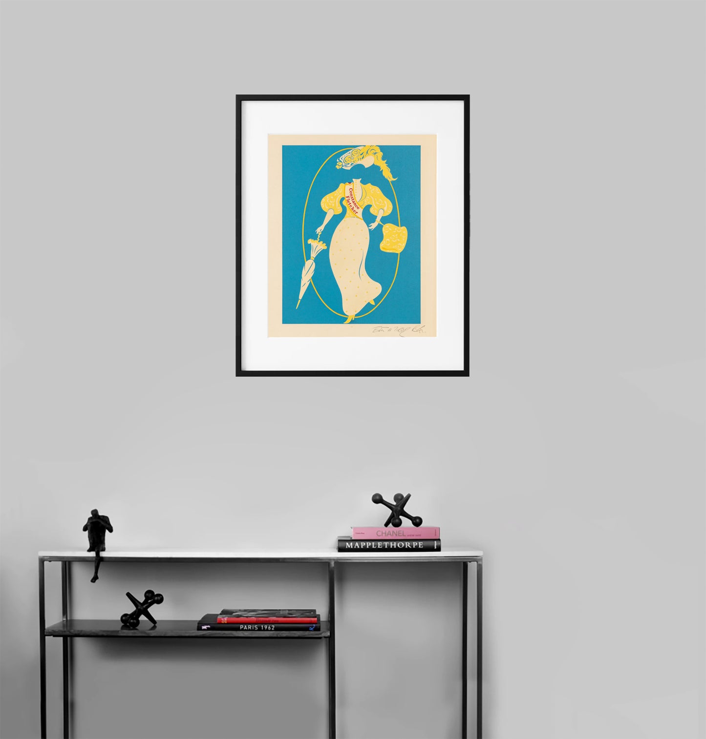 Constance Fletcher - Mother of Us All portfolio by Robert Indiana, 1977 - Mourlot Editions - Fine_Art - Poster - Lithograph - Wall Art - Vintage - Prints - Original