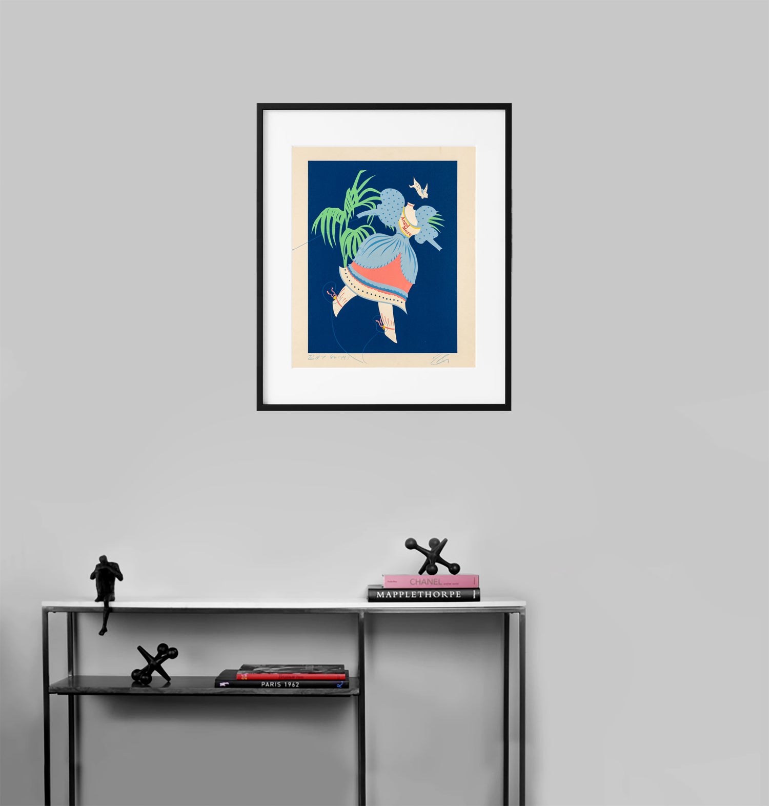 Angel More - Mother of Us All portfolio by Robert Indiana, 1977 - Mourlot Editions - Fine_Art - Poster - Lithograph - Wall Art - Vintage - Prints - Original