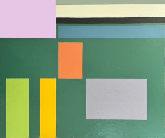 Is an Island by Judith Seligson - Mourlot Editions - Fine_Art - Poster - Lithograph - Wall Art - Vintage - Prints - Original