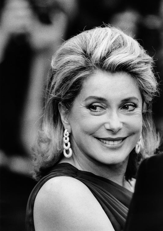 Catherine Deneuve by Stephane Kossmann - Mourlot Editions - Fine_Art - Poster - Lithograph - Wall Art - Vintage - Prints - Original