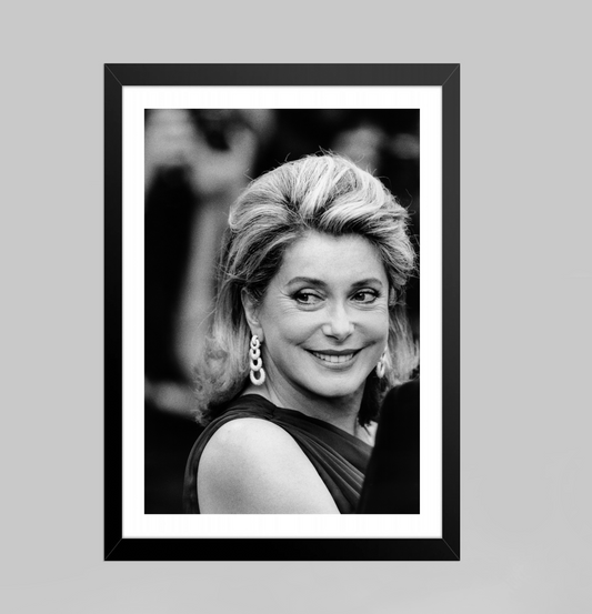 Catherine Deneuve by Stephane Kossmann - Mourlot Editions - Fine_Art - Poster - Lithograph - Wall Art - Vintage - Prints - Original