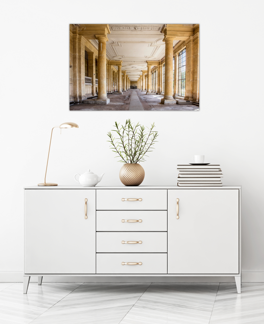 "L'Orangerie Abandonnée..." by Celia Rogge - Mourlot Editions - Fine_Art - Poster - Lithograph - Wall Art - Vintage - Prints - Original