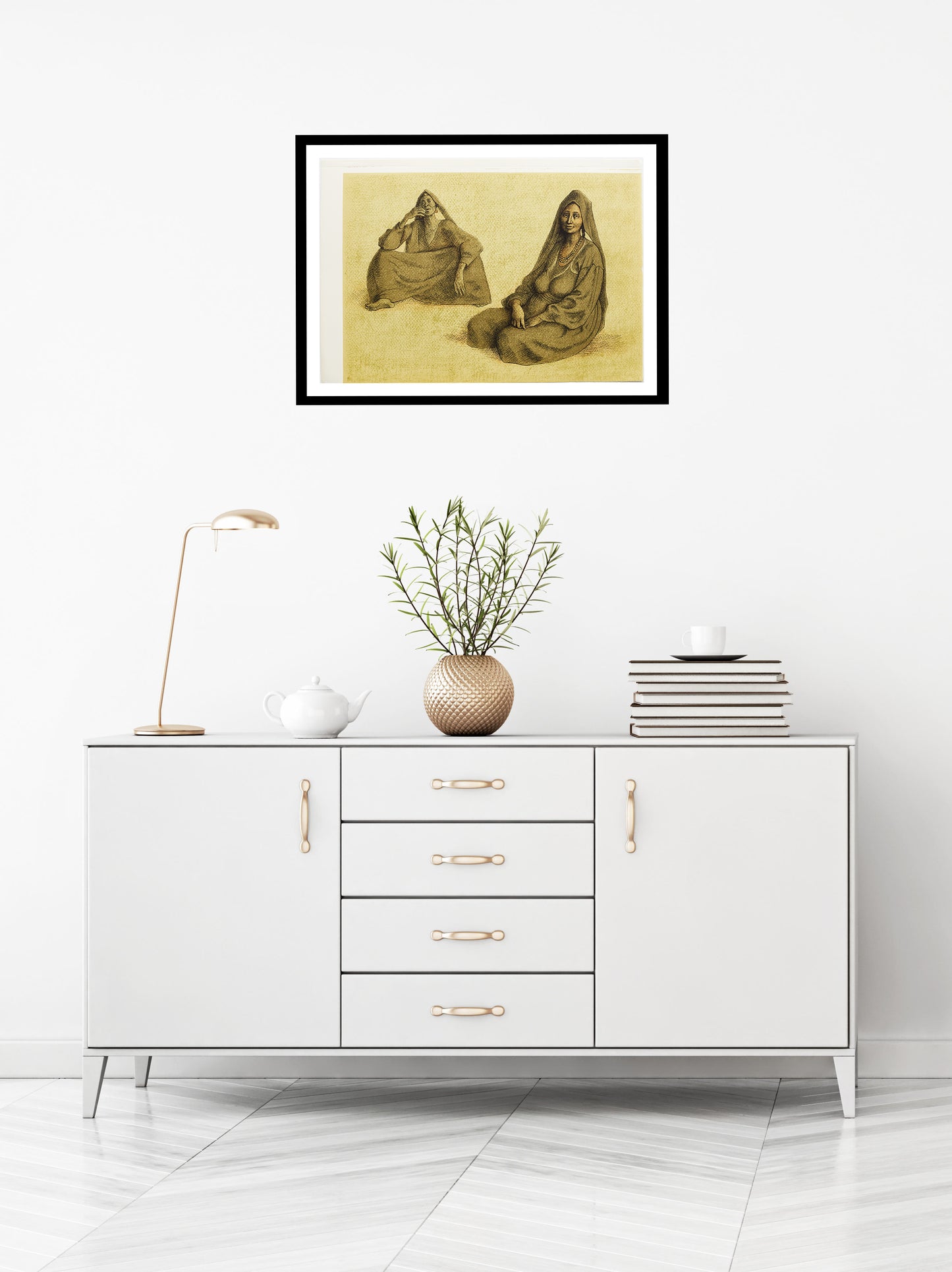 Impression of Egypt Syite, Plate 6 by Francisco Zuniga