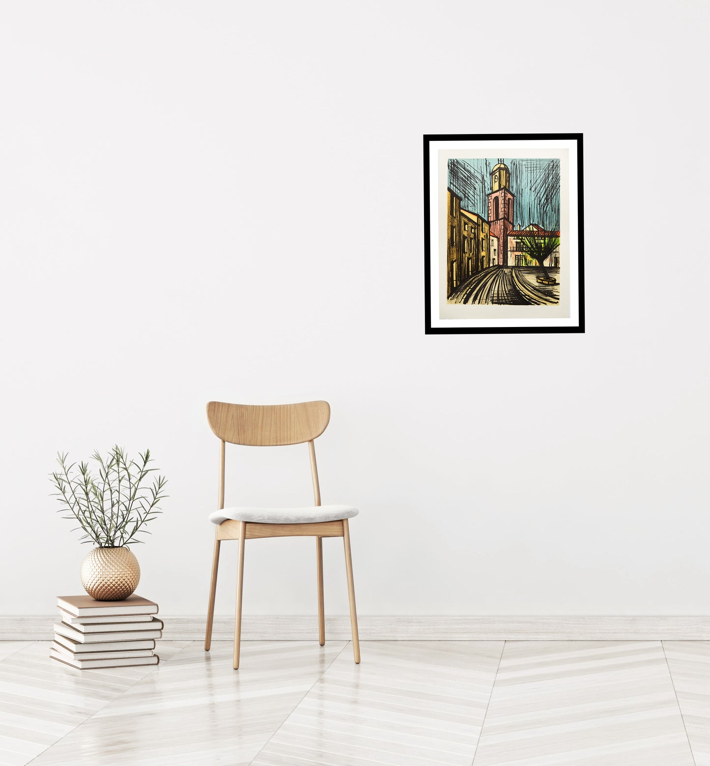 La Place de L'ormeau (Elm Square) by Bernard Buffet