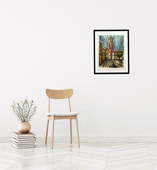 La Place de L'ormeau (Elm Square) by Bernard Buffet