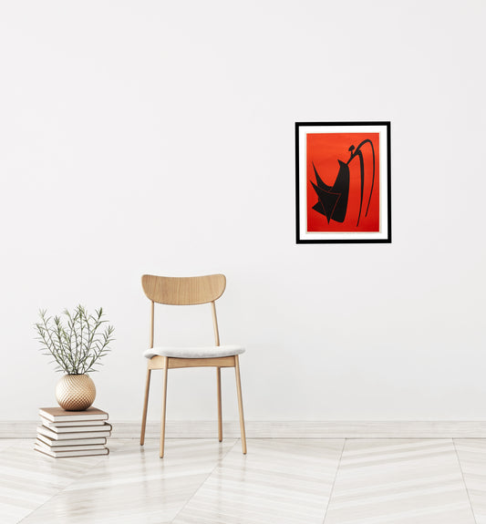 Untitled by Alexander Calder - Mourlot Editions - Fine_Art - Poster - Lithograph - Wall Art - Vintage - Prints - Original