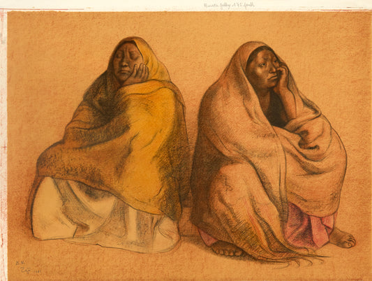 Figuras Sentadas by Francisco Zuniga - Mourlot Editions - Fine_Art - Poster - Lithograph - Wall Art - Vintage - Prints - Original