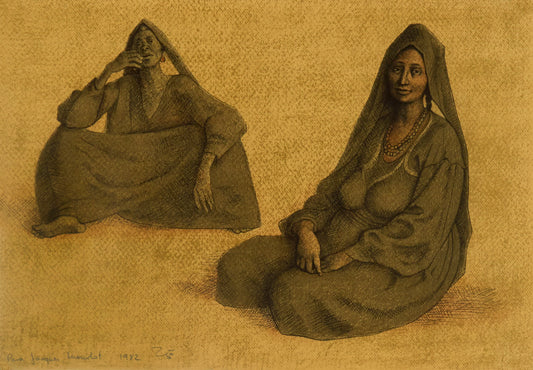 Impression of Egypt Syite, Plate 6 by Francisco Zuniga - Mourlot Editions - Fine_Art - Poster - Lithograph - Wall Art - Vintage - Prints - Original