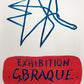 L'oiseau - Royal Scottish Academy (after) Georges Braque, 1956 - Mourlot Editions - Fine_Art - Poster - Lithograph - Wall Art - Vintage - Prints - Original