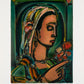 La Sybille de Cumes - Hommage à Fernand Mourlot (after) Georges Rouault, 1990 - Mourlot Editions - Fine_Art - Poster - Lithograph - Wall Art - Vintage - Prints - Original