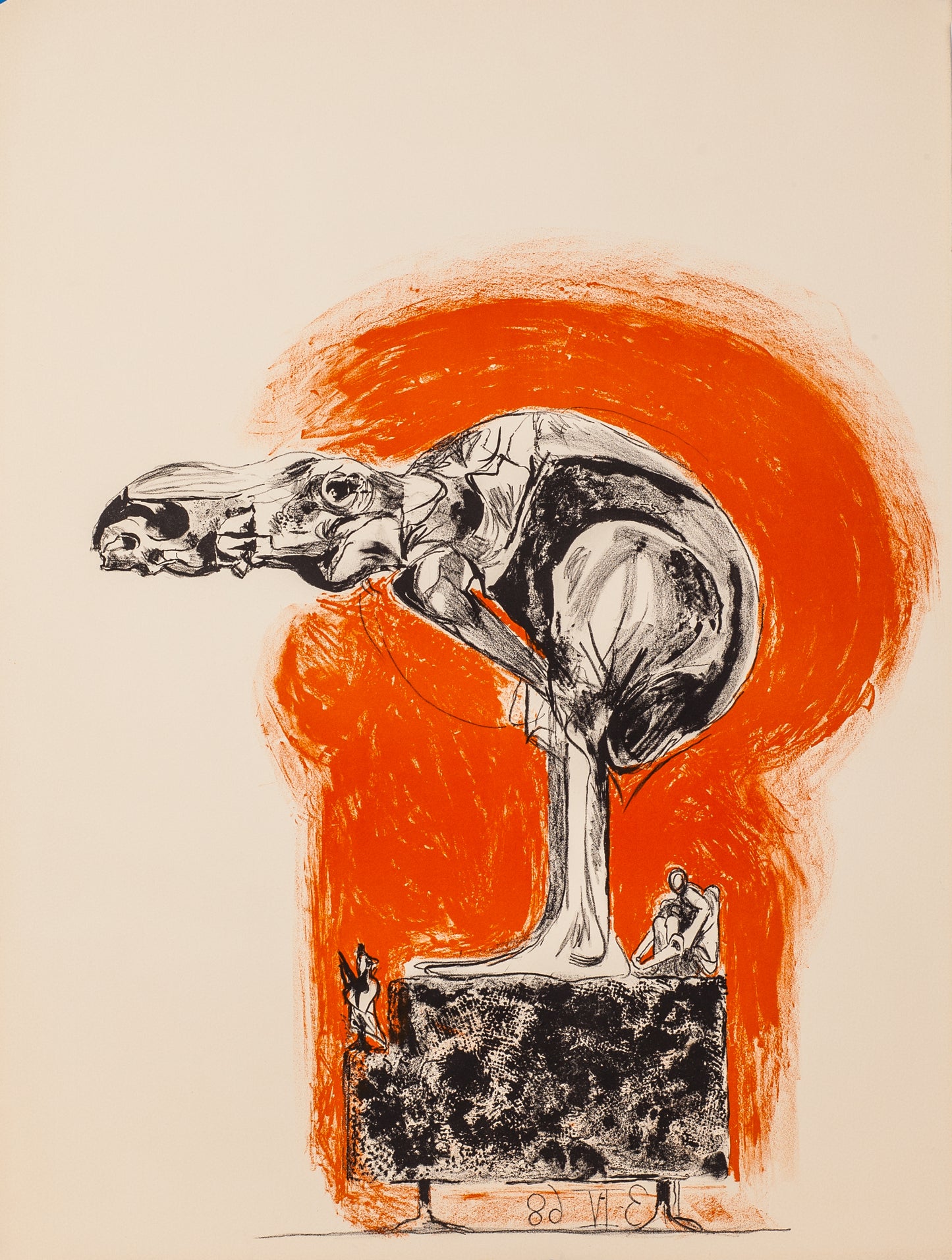 Hybrid by Graham Sutherland - Mourlot Editions - Fine_Art - Poster - Lithograph - Wall Art - Vintage - Prints - Original