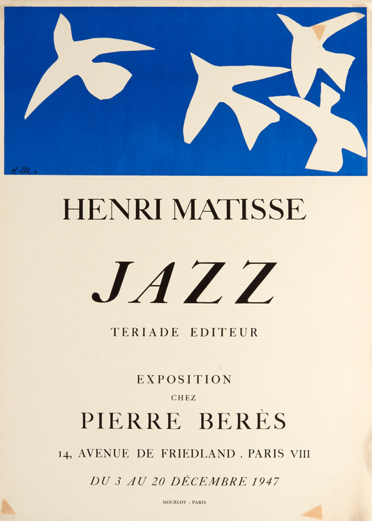Jazz by Henri Matisse - Mourlot Editions - Fine_Art - Poster - Lithograph - Wall Art - Vintage - Prints - Original
