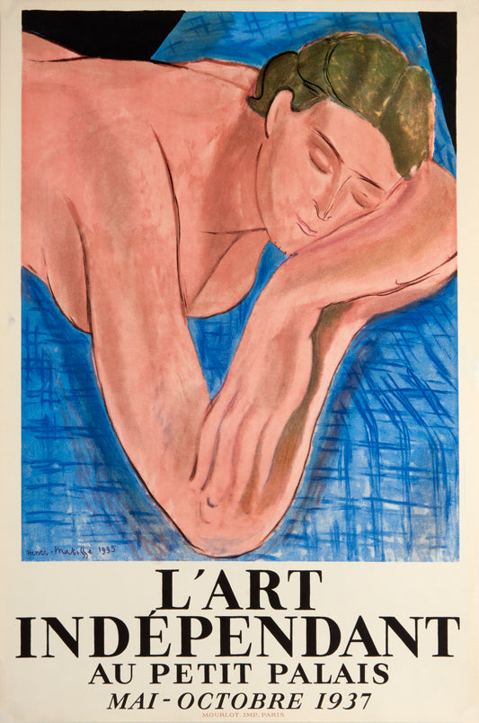 L'art Independant au Petit Palais by Henri Matisse - Mourlot Editions - Fine_Art - Poster - Lithograph - Wall Art - Vintage - Prints - Original