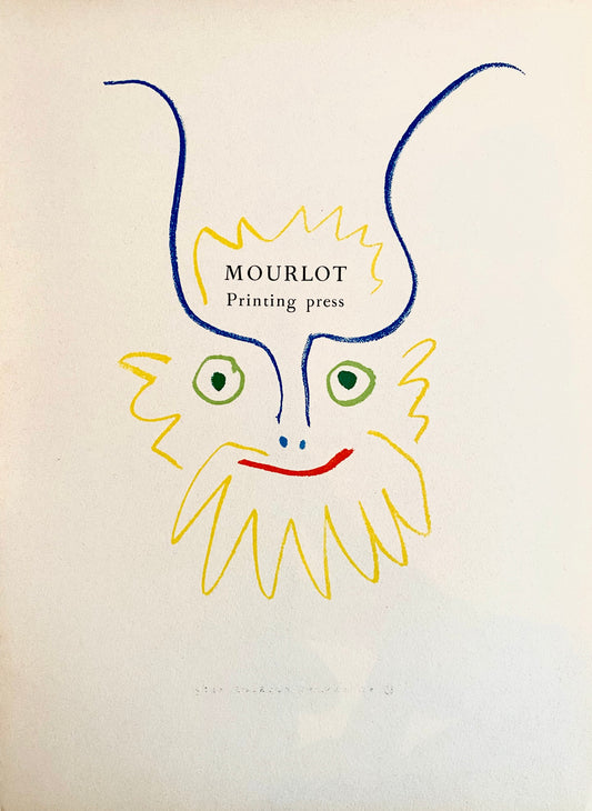 Print from the Mourlot Press by Pablo Picasso - Mourlot Editions - Fine_Art - Poster - Lithograph - Wall Art - Vintage - Prints - Original
