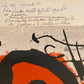 Lezard aux Plumes d'Or by Joan Miro, 1971 - Mourlot Editions - Fine_Art - Poster - Lithograph - Wall Art - Vintage - Prints - Original