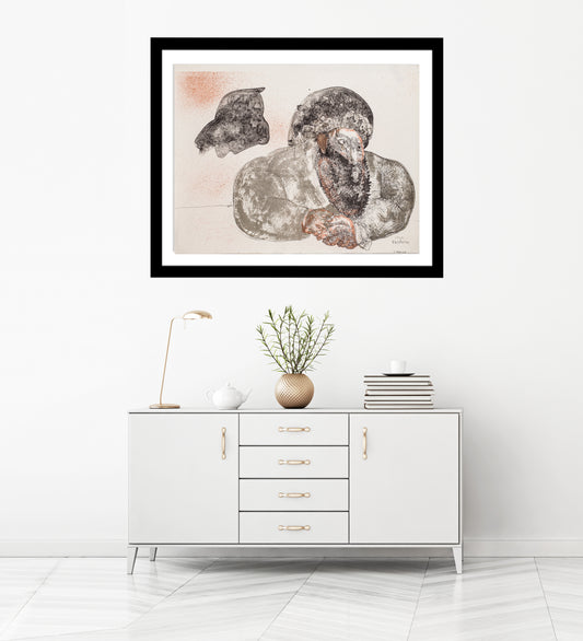 Dreams by Rasputin by Jose Luis Cuevas - Mourlot Editions - Fine_Art - Poster - Lithograph - Wall Art - Vintage - Prints - Original