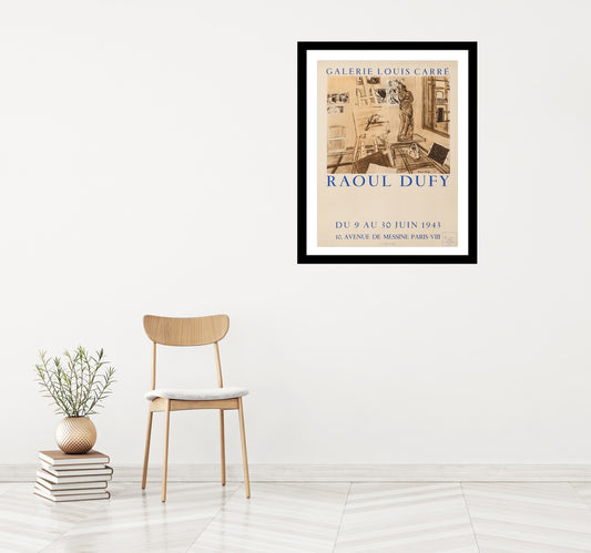 Galerie Louis Carré (after) Raoul Dufy, 1943 - Mourlot Editions - Fine_Art - Poster - Lithograph - Wall Art - Vintage - Prints - Original