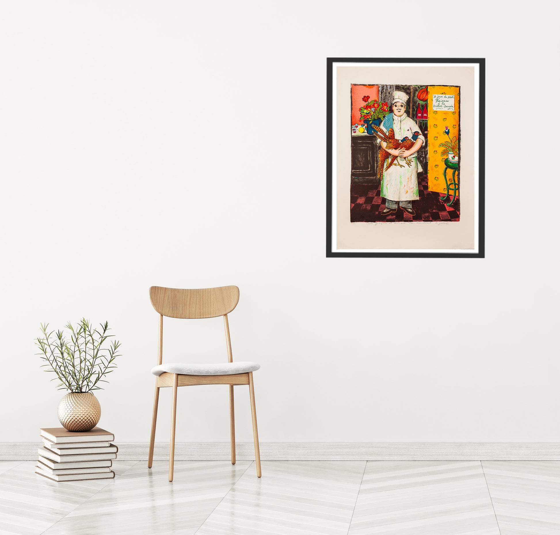 Fasanerna by Lennart Jirlow - Mourlot Editions - Fine_Art - Poster - Lithograph - Wall Art - Vintage - Prints - Original