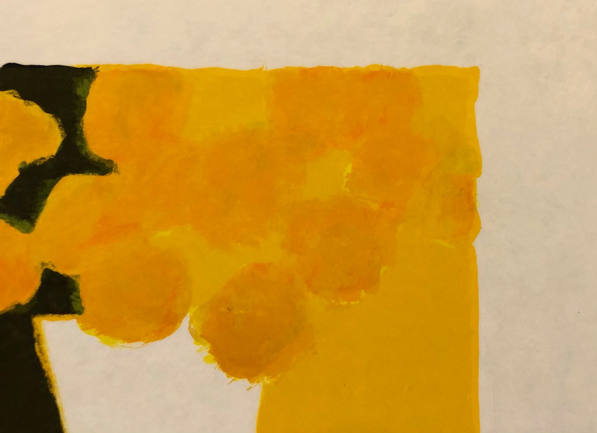 White Vase with Flowers by Bernard Cathelin, 1992 - Mourlot Editions - Fine_Art - Poster - Lithograph - Wall Art - Vintage - Prints - Original