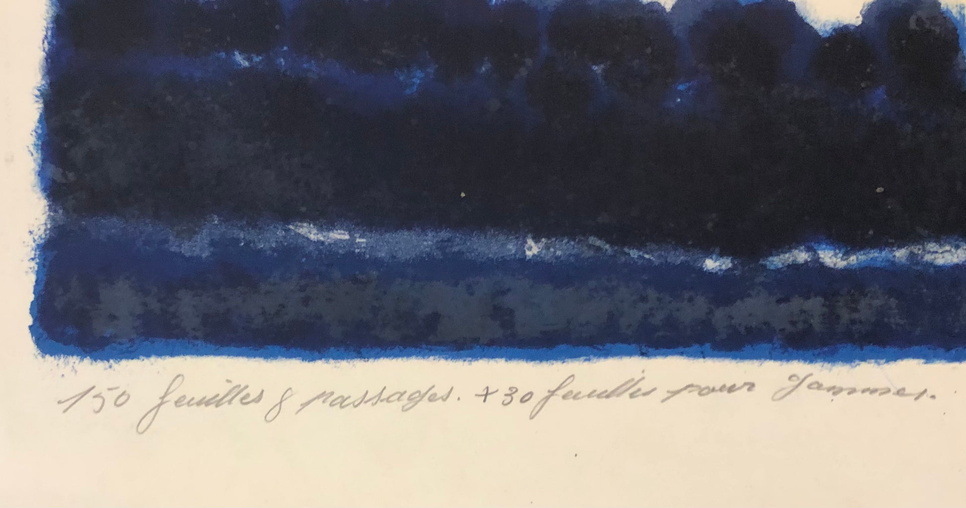 La Ronde des Chevaux de Cirque (Vert) by André Brasilier, 1970 - Mourlot Editions - Fine_Art - Poster - Lithograph - Wall Art - Vintage - Prints - Original