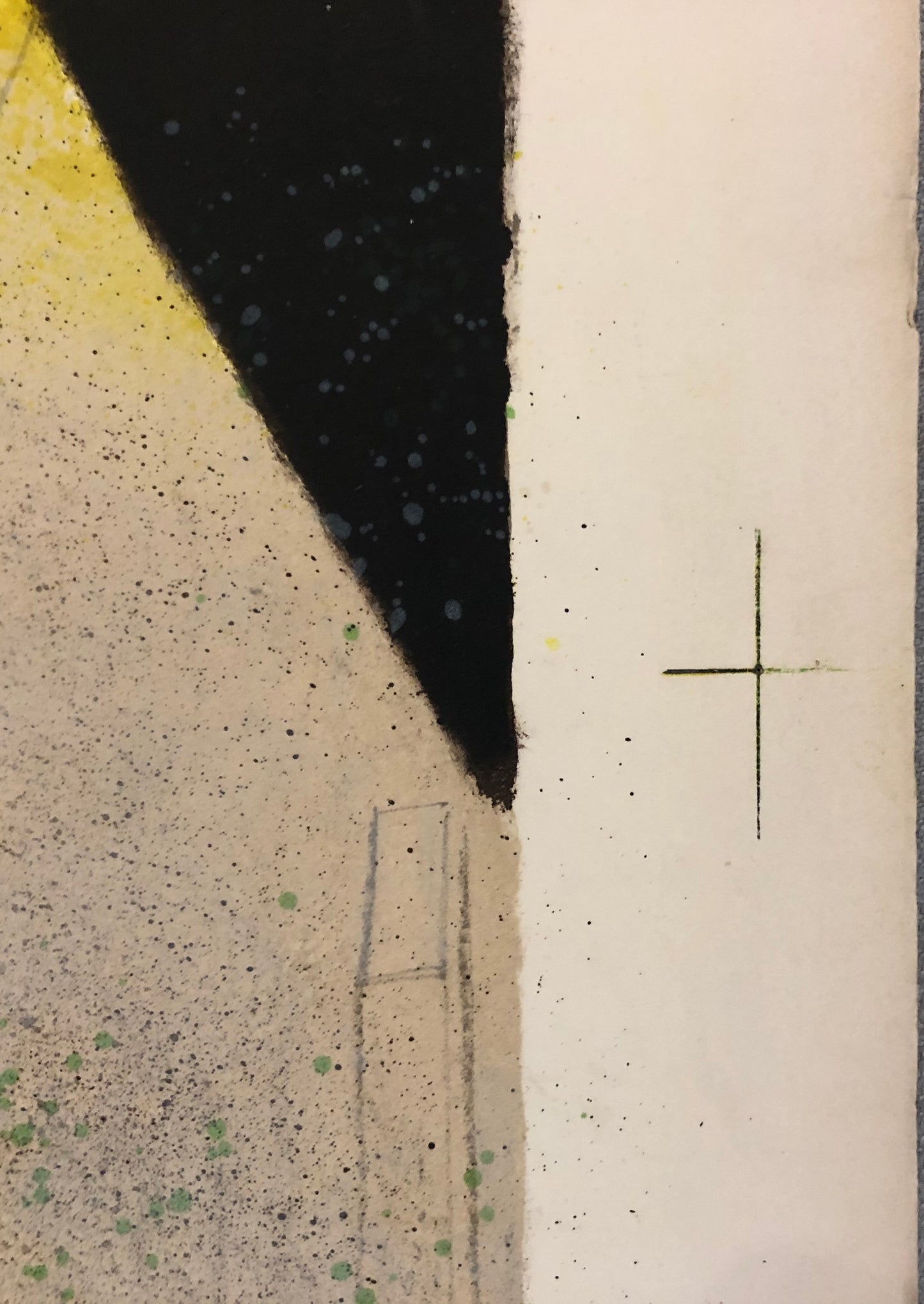 L'Arbre Jaune by André Brasilier, 1971 - Mourlot Editions - Fine_Art - Poster - Lithograph - Wall Art - Vintage - Prints - Original