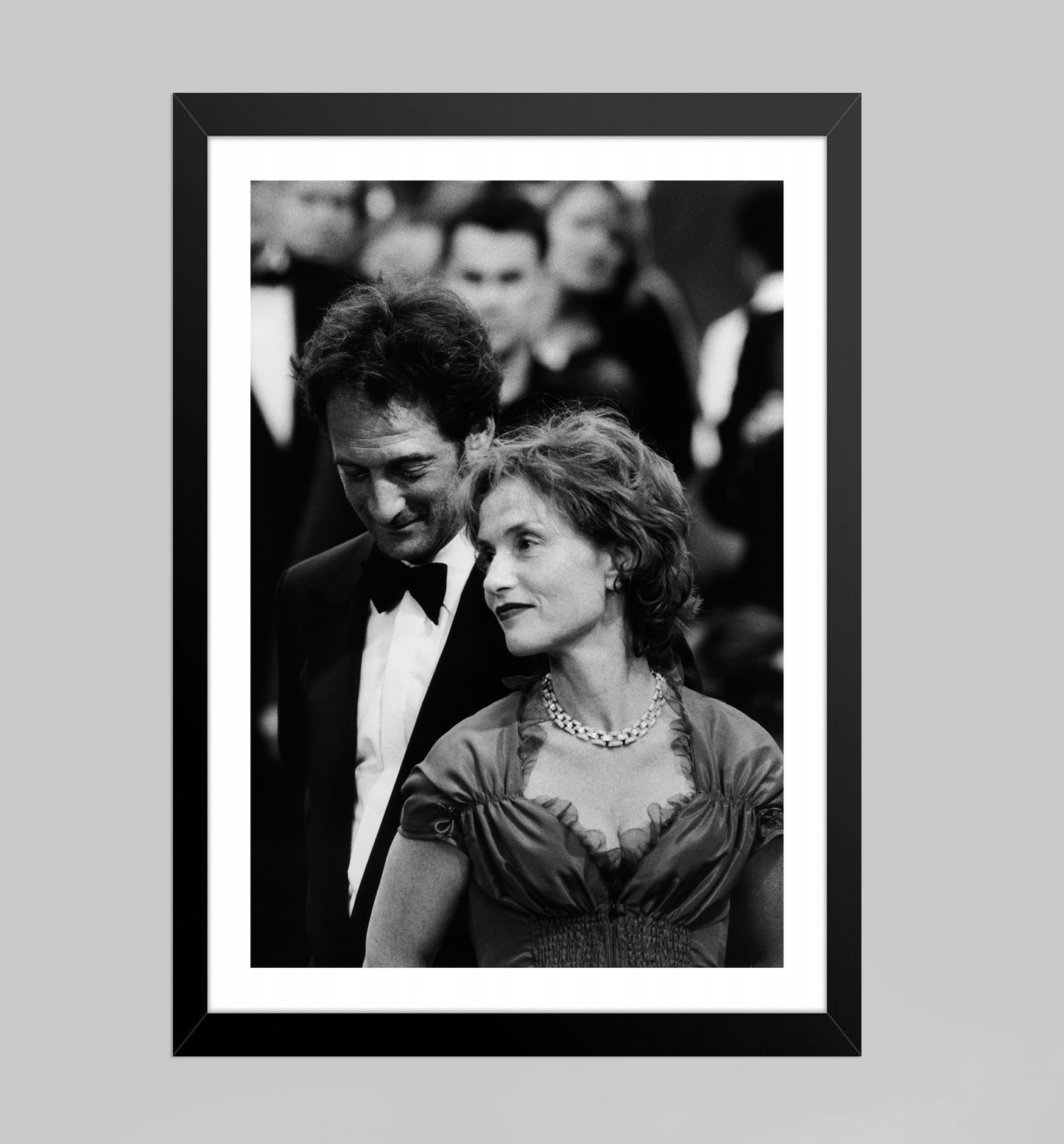 Isabelle Huppert & Vincent Lindon by Stephane Kossmann - Mourlot Editions - Fine_Art - Poster - Lithograph - Wall Art - Vintage - Prints - Original