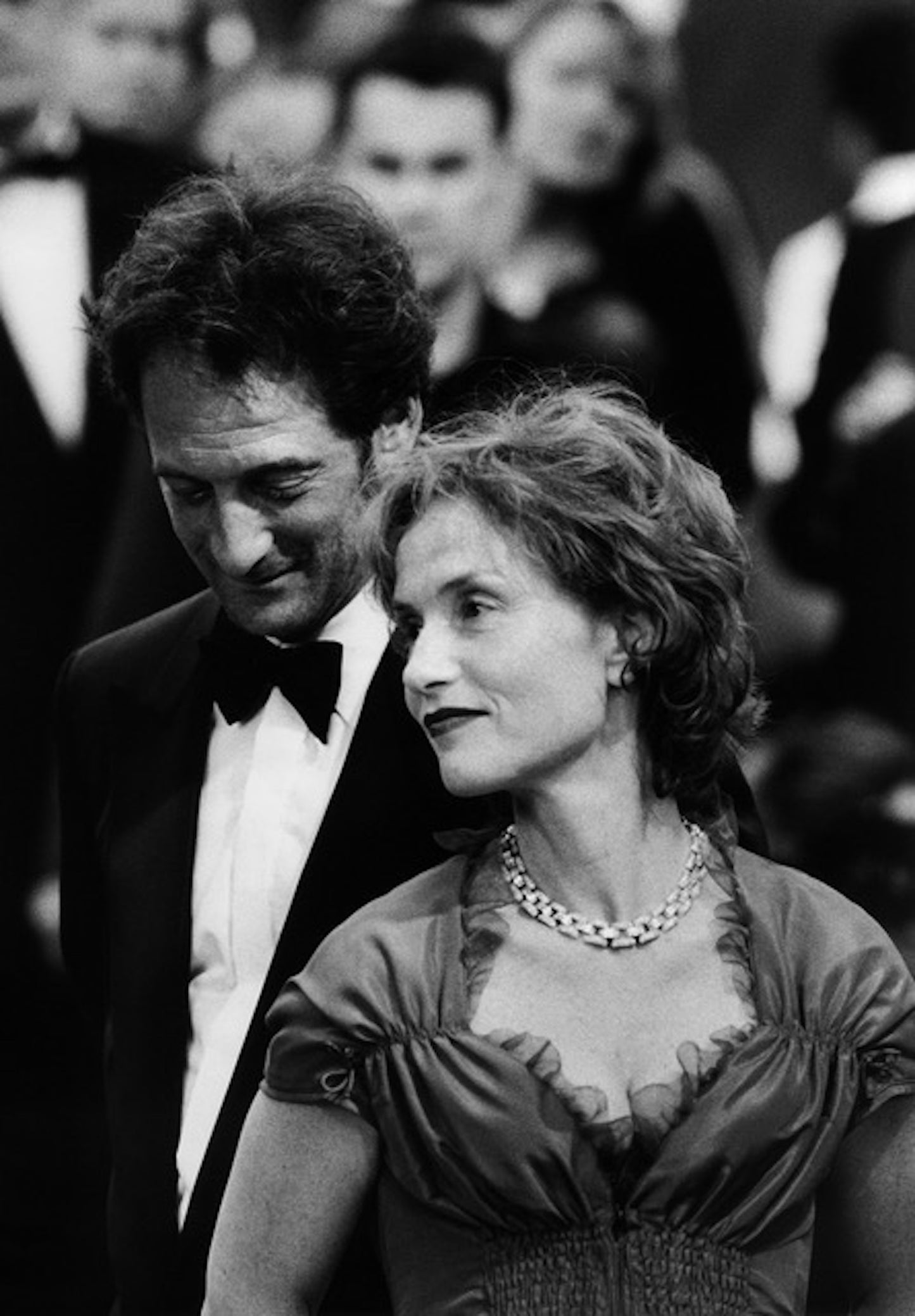 Isabelle Huppert & Vincent Lindon by Stephane Kossmann - Mourlot Editions - Fine_Art - Poster - Lithograph - Wall Art - Vintage - Prints - Original