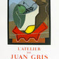 L'Atelier de Juan Gris - Galerie Louise Leiris (after) Juan Gris, 1957 - Mourlot Editions - Fine_Art - Poster - Lithograph - Wall Art - Vintage - Prints - Original