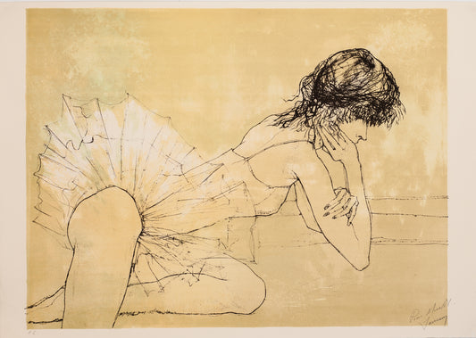 Untitled by Jean Jansem - Mourlot Editions - Fine_Art - Poster - Lithograph - Wall Art - Vintage - Prints - Original