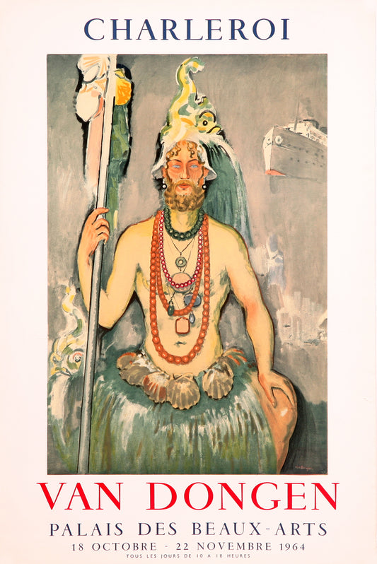 Charleroi by Kees Van Dongen - Mourlot Editions - Fine_Art - Poster - Lithograph - Wall Art - Vintage - Prints - Original