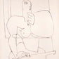 Athlete 7 by Le Corbusier - Mourlot Editions - Fine_Art - Poster - Lithograph - Wall Art - Vintage - Prints - Original