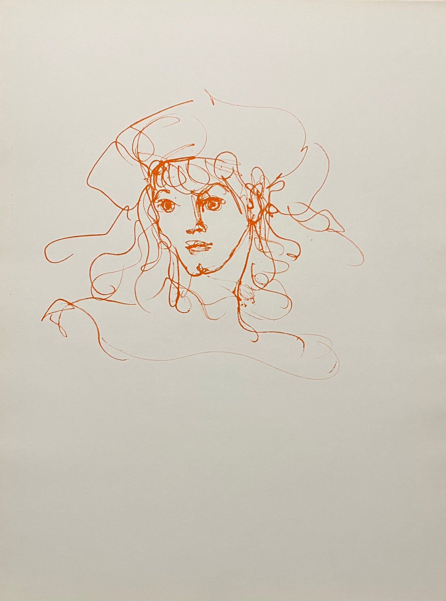 Untitled by Leonor Fini - Mourlot Editions - Fine_Art - Poster - Lithograph - Wall Art - Vintage - Prints - Original