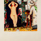 Målaren och flickan by Lennart Jirlow - Mourlot Editions - Fine_Art - Poster - Lithograph - Wall Art - Vintage - Prints - Original
