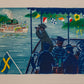 Skärgårdsbåt by Lennart Jirlow - Mourlot Editions - Fine_Art - Poster - Lithograph - Wall Art - Vintage - Prints - Original