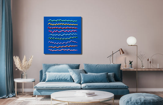 Lines by Vuk Vuckovic - Mourlot Editions - Fine_Art - Poster - Lithograph - Wall Art - Vintage - Prints - Original